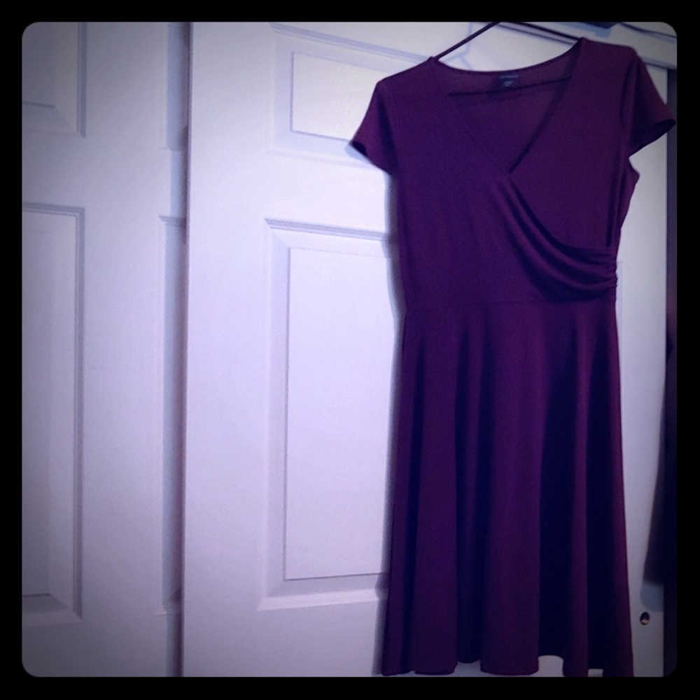 Purple dress